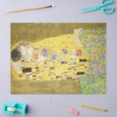 Gustav Klimt Kiss Vintag antike Dekoupage Seidenpapier (Basteln)