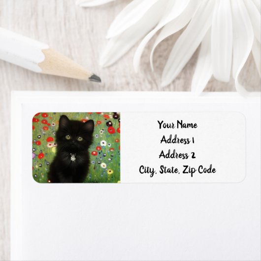 Gustav Klimt Kitten (Insitu)