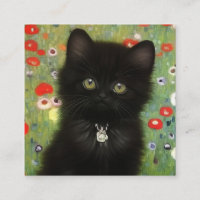 Gustav Klimt Kitten