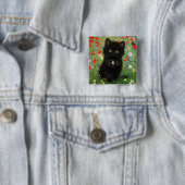 Gustav Klimt Kitten Button (Beispiel)