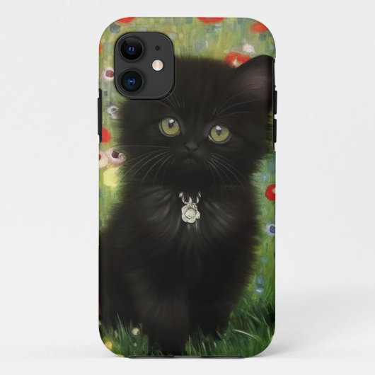 Gustav Klimt Kitten Case-Mate iPhone Hülle (Rückseite)