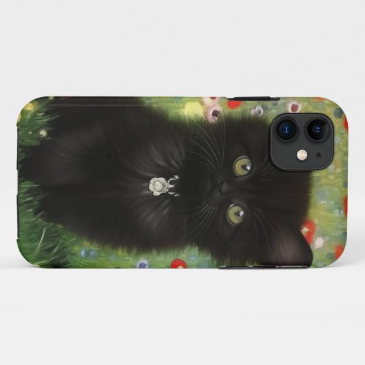Gustav Klimt Kitten Case-Mate iPhone Hülle (Rückseite (Horizontal))