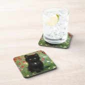 Gustav Klimt Kitten Getränkeuntersetzer (Rechte Seite)