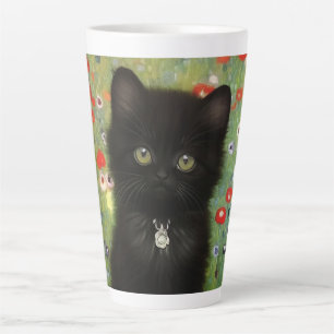 Gustav Klimt Kitten Milchtasse