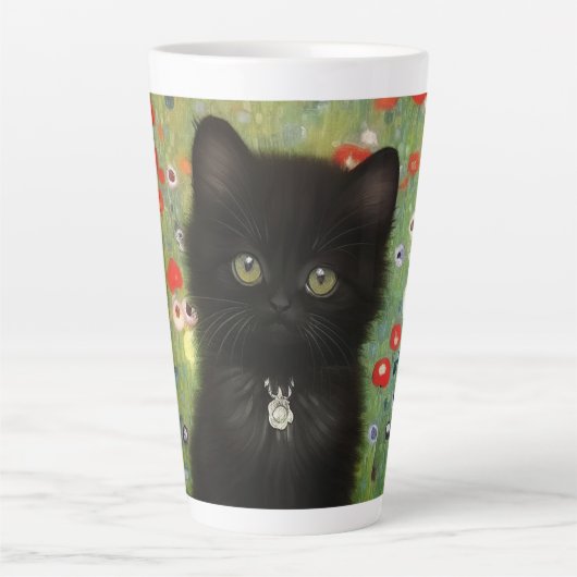 Gustav Klimt Kitten Milchtasse (Vorderseite)