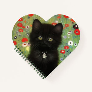 Gustav Klimt Kitten Notizblock