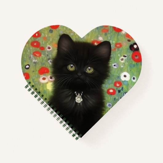 Gustav Klimt Kitten Notizblock (Vorderseite)