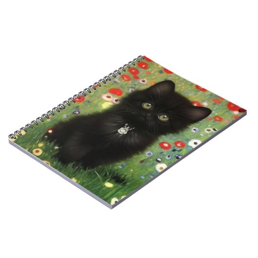 Gustav Klimt Kitten Notizblock (Linke Seite)