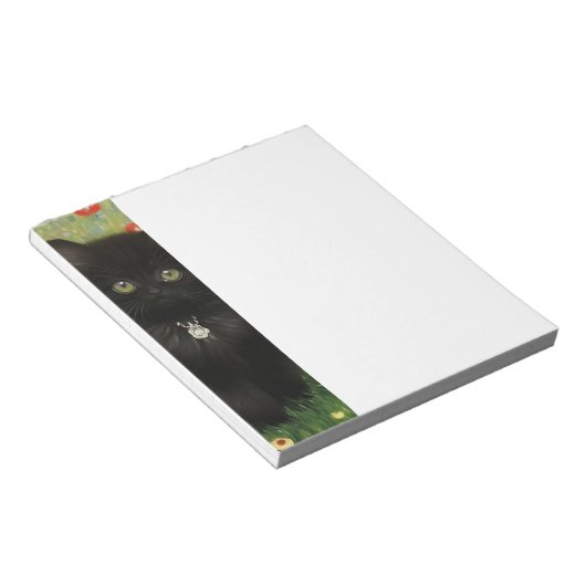 Gustav Klimt Kitten Notizblock (angewinkelt)