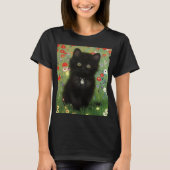 Gustav Klimt Kitten T-Shirt (Vorderseite)