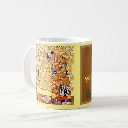 Gustav Klimt, Kunstangebot, Kaffeetasse (Vorderseite Links)