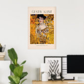 Gustav Klimt Kunstprint - Porträt von Adele Poster (Heimbüro)
