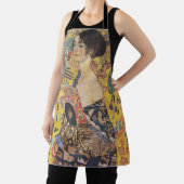 Gustav Klimt-Lady mit einem Fan | Schürze (InSitu)