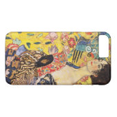 Gustav Klimt Lady mit Fan Case-Mate iPhone Hülle (Rückseite (Horizontal))