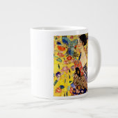 Gustav Klimt Lady mit Fan Jumbo-Tasse (Vorderseite Rechts)