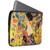 Gustav Klimt Lady mit Fan Laptopschutzhülle (Vorne Rechts)