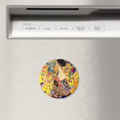 Gustav Klimt Lady mit Fan Magnet (In Situ (Geschirrspüler))