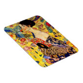 Gustav Klimt Lady mit Fan Magnet (Rechte Seite)