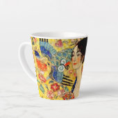 Gustav Klimt Lady mit Fan Milchtasse (Linke Ecke)