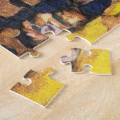 Gustav Klimt Lady mit Fan Puzzle (Seite)