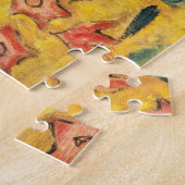 Gustav Klimt - Lady mit Fan Puzzle (Seite)