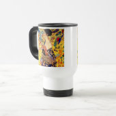 Gustav Klimt Lady mit Fan Reisebecher (Vorderseite Links)