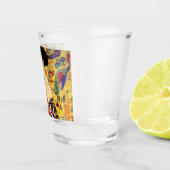 Gustav Klimt Lady mit Fan Schnapsglas (Rechts)