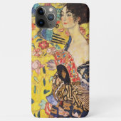 Gustav Klimt Lady mit Lüfter Case-Mate iPhone Hülle (Rückseite)