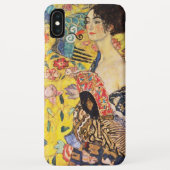 Gustav Klimt Lady mit Lüfter Case-Mate iPhone Hülle (Rückseite)