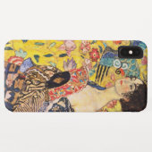 Gustav Klimt Lady mit Lüfter Case-Mate iPhone Hülle (Rückseite (Horizontal))