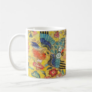 Gustav Klimt Lady mit Lüfter Kaffeetasse