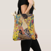 Gustav Klimt Lady mit Lüfter Tasche (Von Nahem)