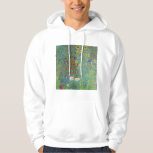 Gustav Klimt - Landgarten mit Sonnenblumen Hoodie