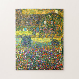 Gustav Klimt: Landhaus am Attersee Puzzle