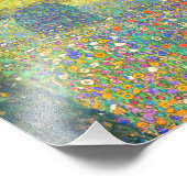 Gustav Klimt Landhaus vom Attersee Fotodruck (Ecke)