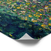 Gustav Klimt - Landhaus vom Attersee Poster (Ecke)