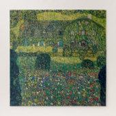 Gustav Klimt - Landhaus vom Attersee Puzzle (Vertikal)