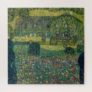 Gustav Klimt - Landhaus vom Attersee Puzzle