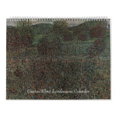 Gustav Klimt Landscapes Kalender (Titelbild)
