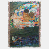 Gustav Klimt "Leben und Tod" Decke (Vorderseite Vertikal)