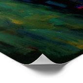 Gustav Klimt "Leben und Tod" Poster (Ecke)