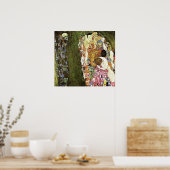 Gustav Klimt ~ Leben und Tod-Poster Poster (Küche)