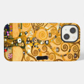 Gustav Klimt Lebensbaum iPhone Hülle (Rückseite (Horizontal))