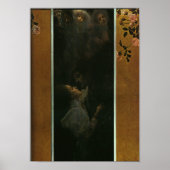 Gustav Klimt Liebe Poster (Vorne)
