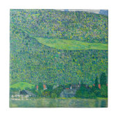 Gustav Klimt - Litzlberg am Attersee Fliese (Vorderseite)