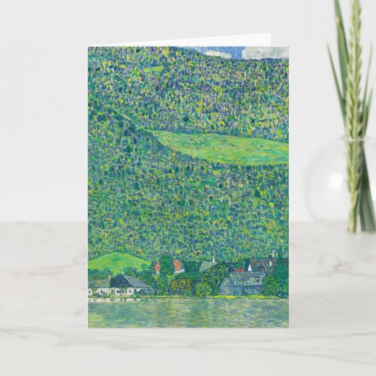 Gustav Klimt - Litzlberg am Attersee Karte (Vorderseite)