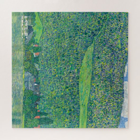 Gustav Klimt - Litzlberg am Attersee Puzzle (Horizontal)