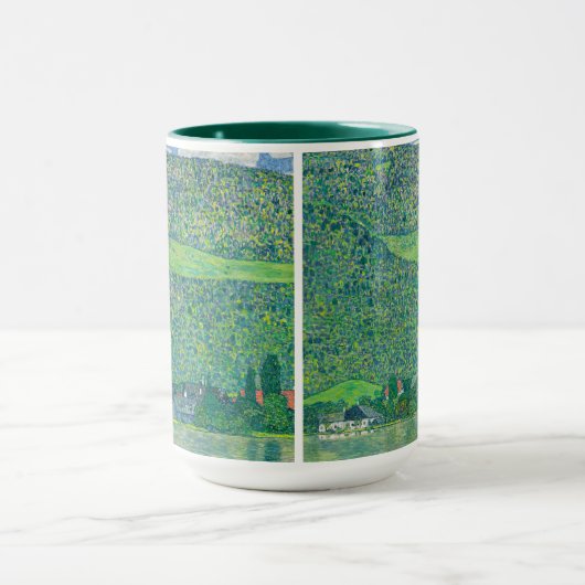 Gustav Klimt - Litzlberg am Attersee Tasse (Zentrum)