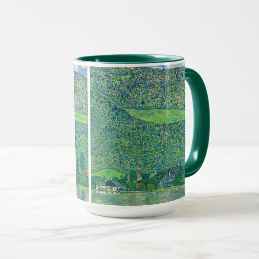 Gustav Klimt - Litzlberg am Attersee Tasse (VorderseiteRechts)