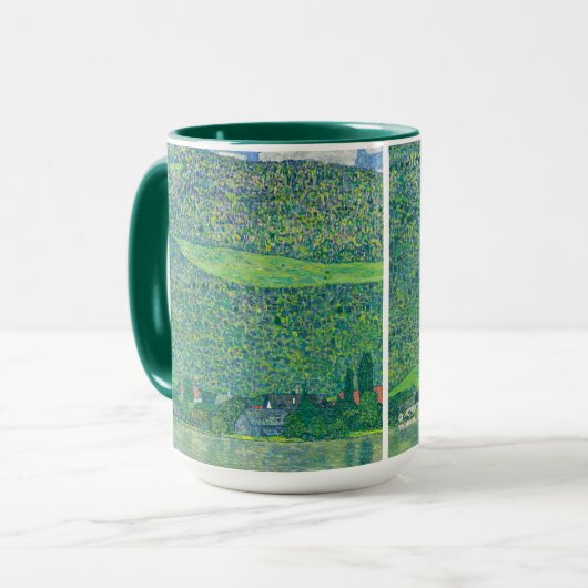 Gustav Klimt - Litzlberg am Attersee Tasse (Vorderseite Links)